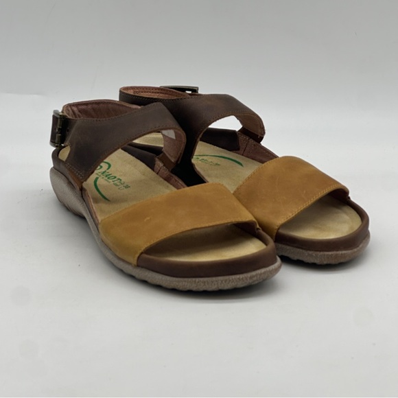 NAOT Haki Sandals. Size 7